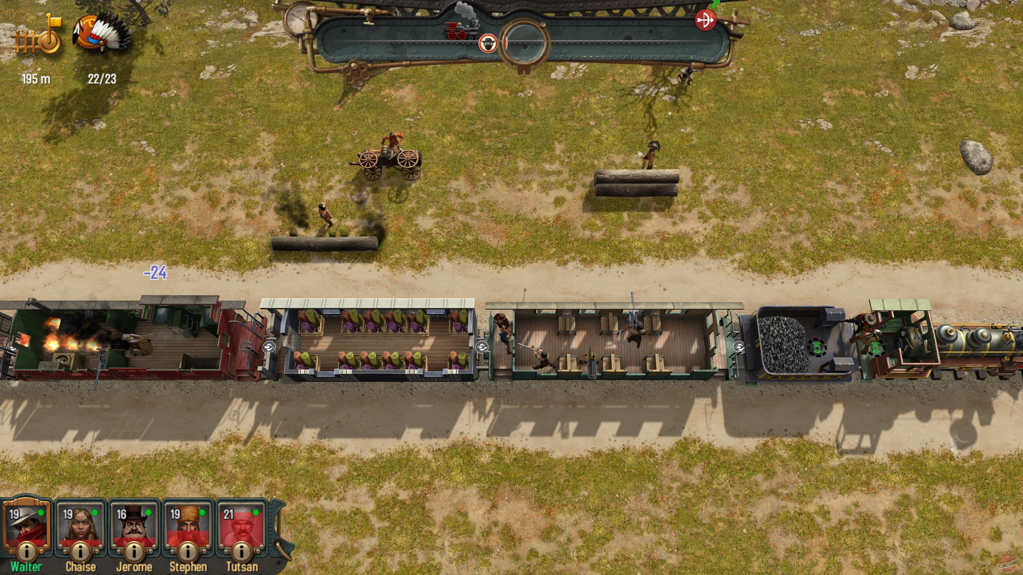 Скриншот из игры Bounty Train - 43