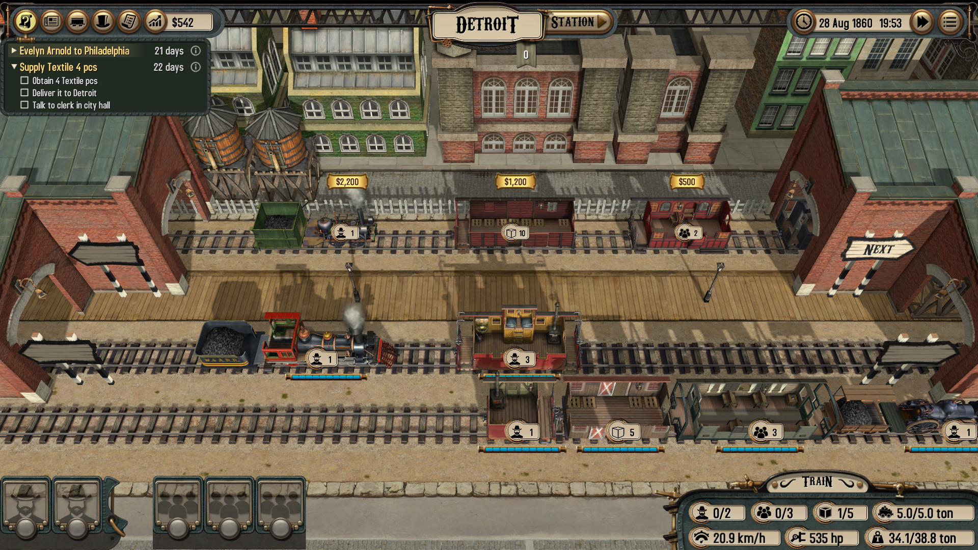 Скриншот из игры Bounty Train - 57