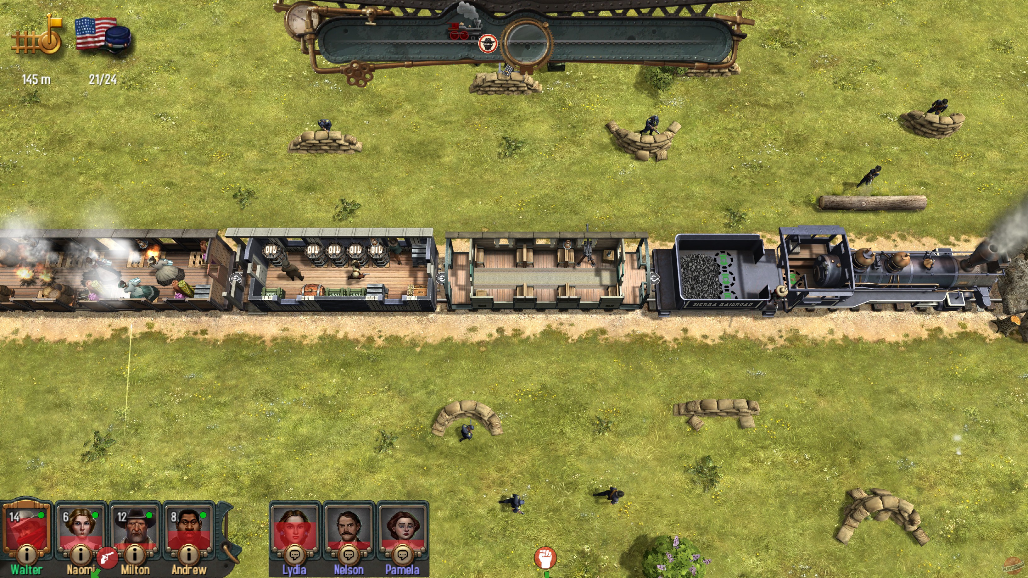 Скриншот из игры Bounty Train - 56