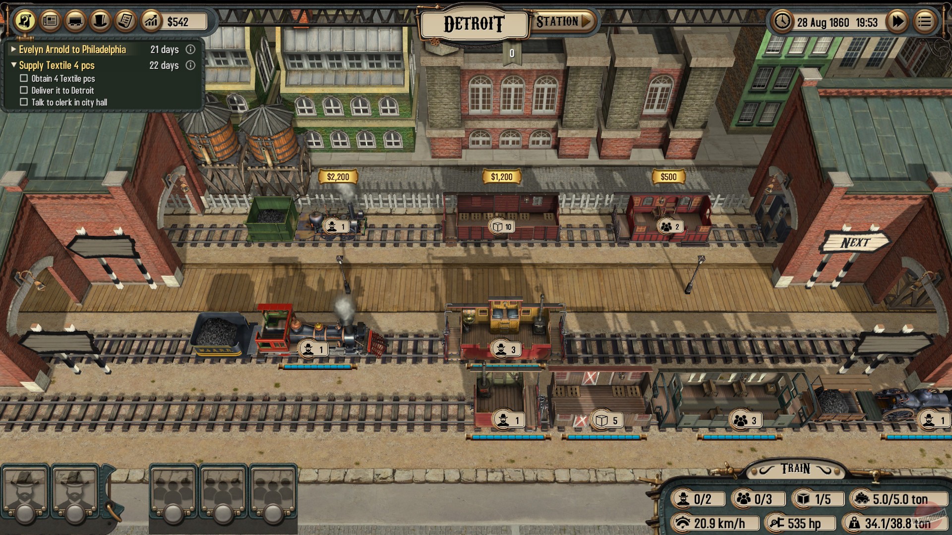 Скриншот из игры Bounty Train - 23