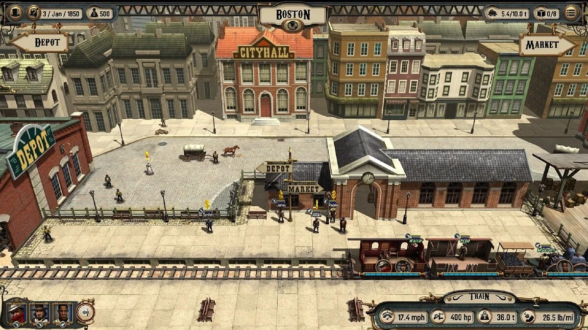 Скриншот из игры Bounty Train - 38