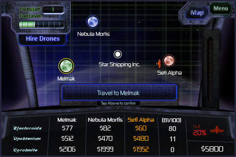 Скриншот из игры Star Shipping HD - 1