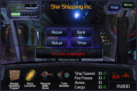 Скриншот из игры Star Shipping HD - 4