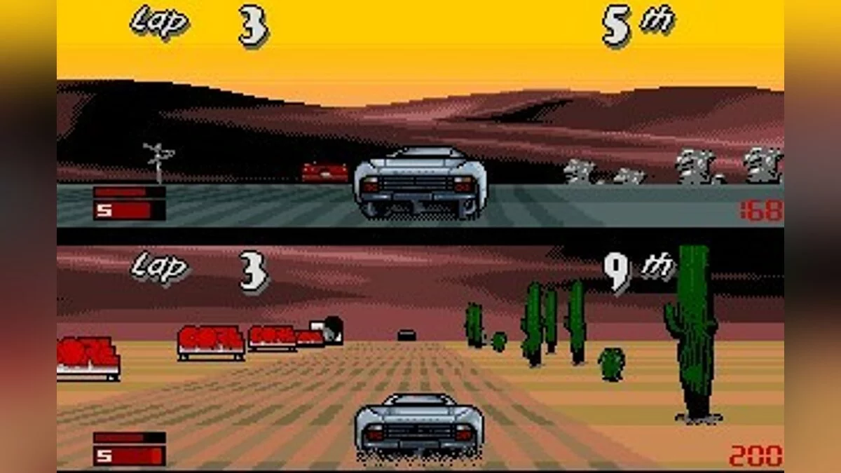 Скриншот из игры Jaguar XJ220 - 8