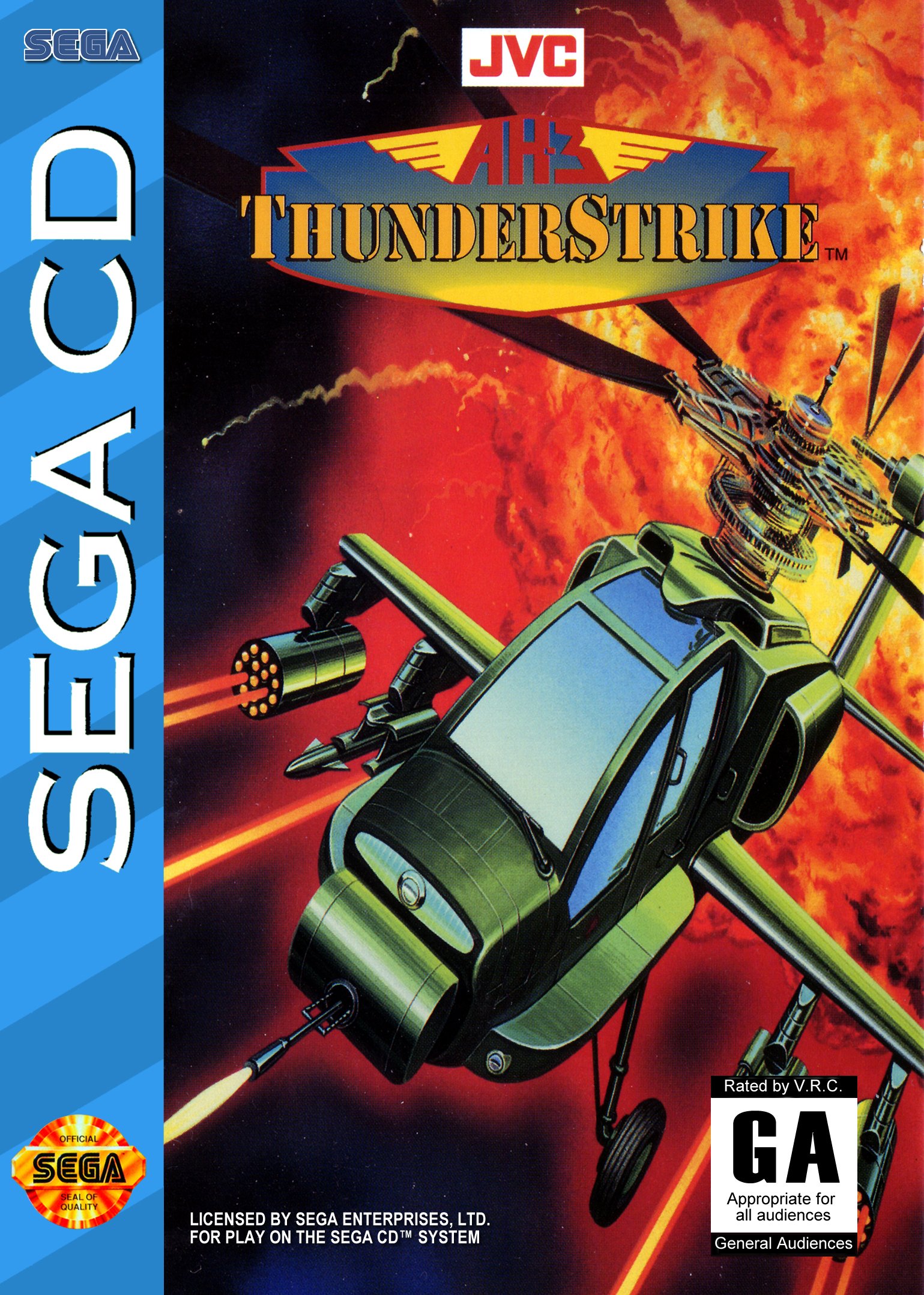 Обложка игры AH-3 Thunderstrike