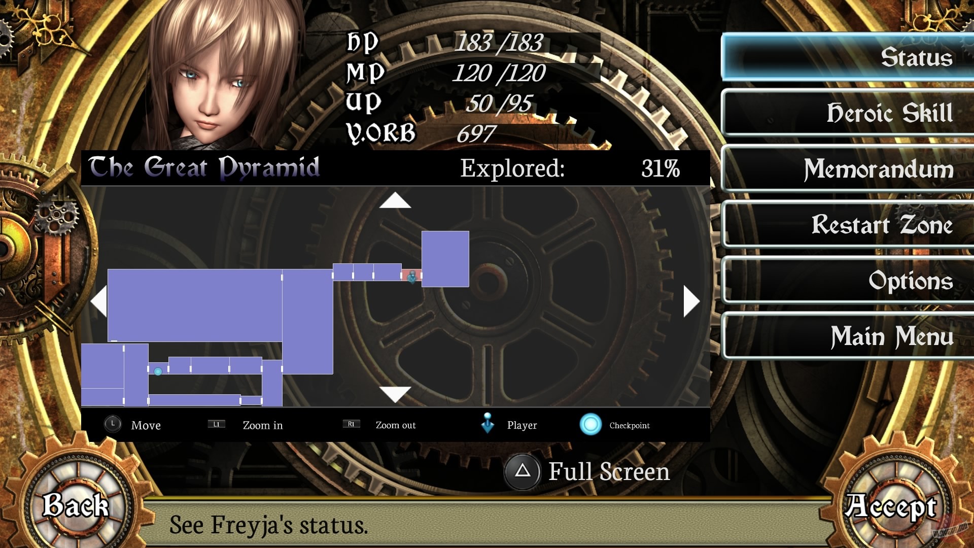 Скриншот из игры AeternoBlade - 17