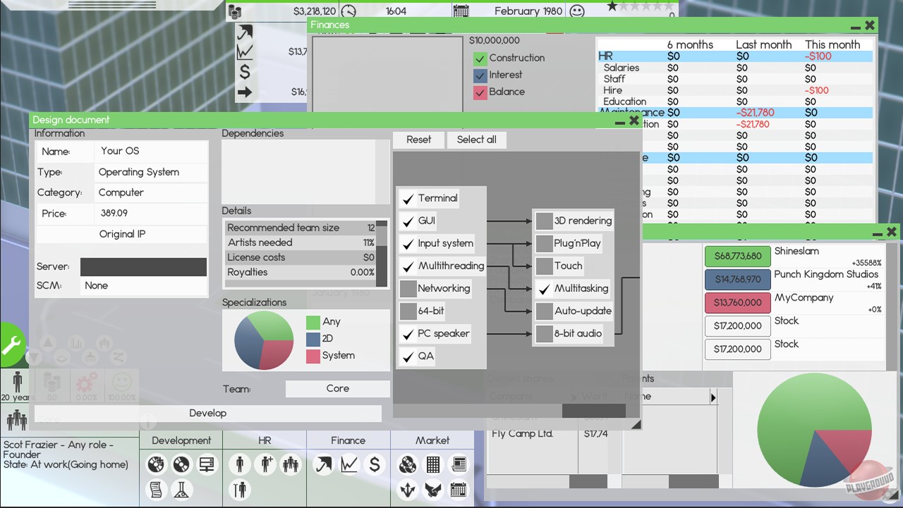 Скриншот из игры Software Inc. - 21