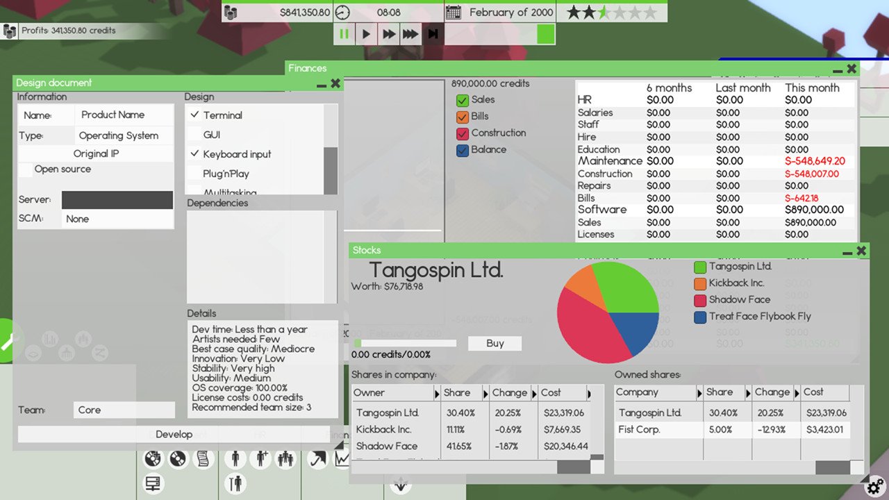 Скриншот из игры Software Inc. - 6