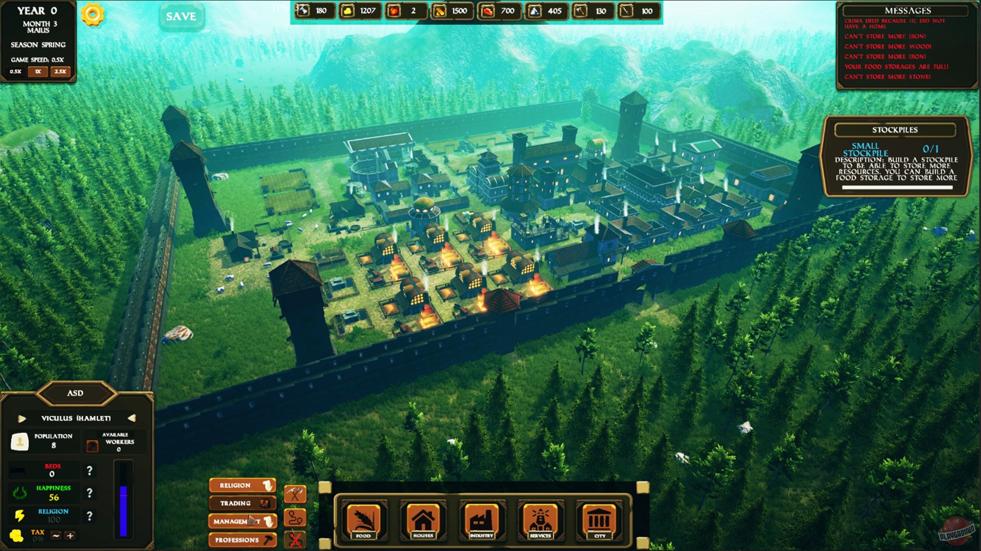 Скриншот из игры Roman Triumph: Survival City Builder - 36