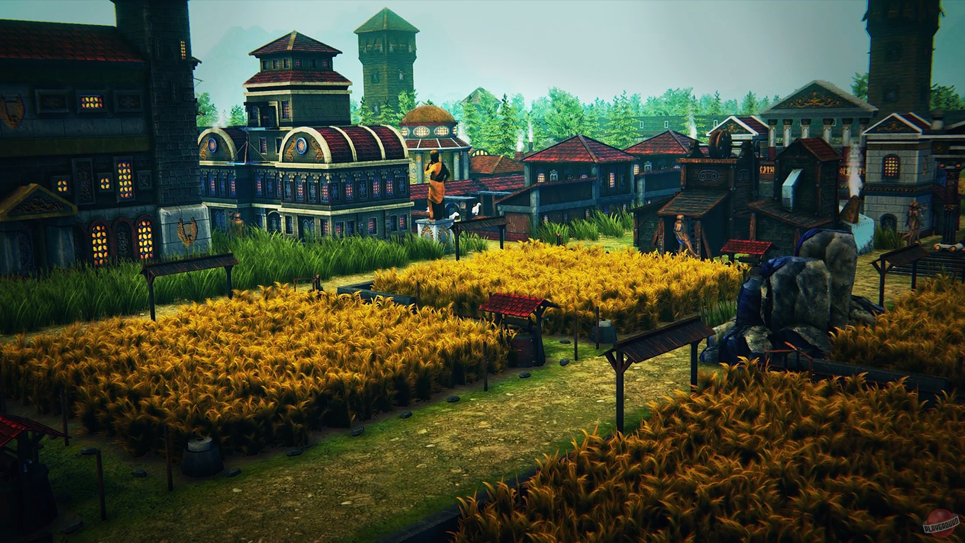 Скриншот из игры Roman Triumph: Survival City Builder - 42