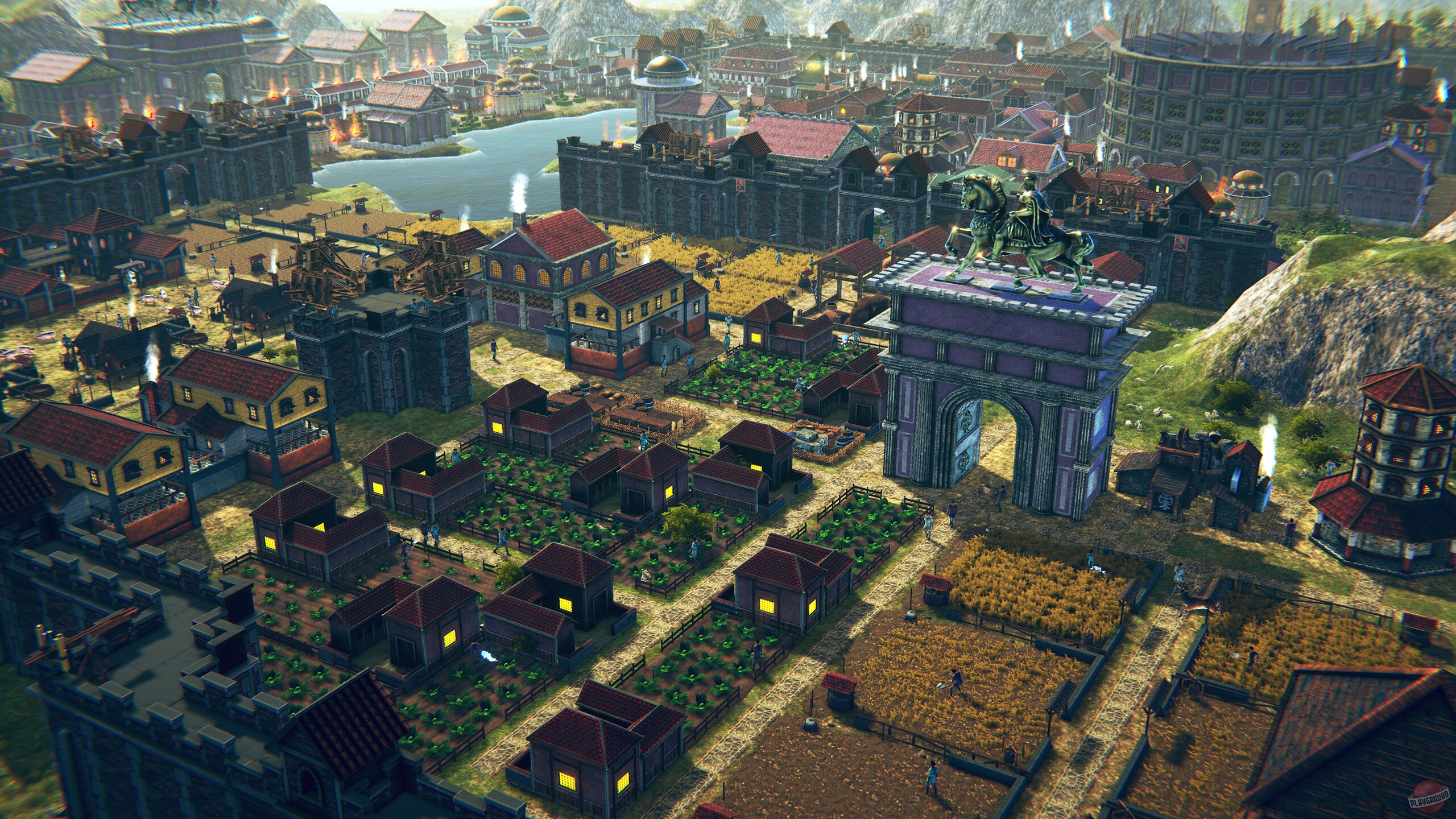 Скриншот из игры Roman Triumph: Survival City Builder - 37