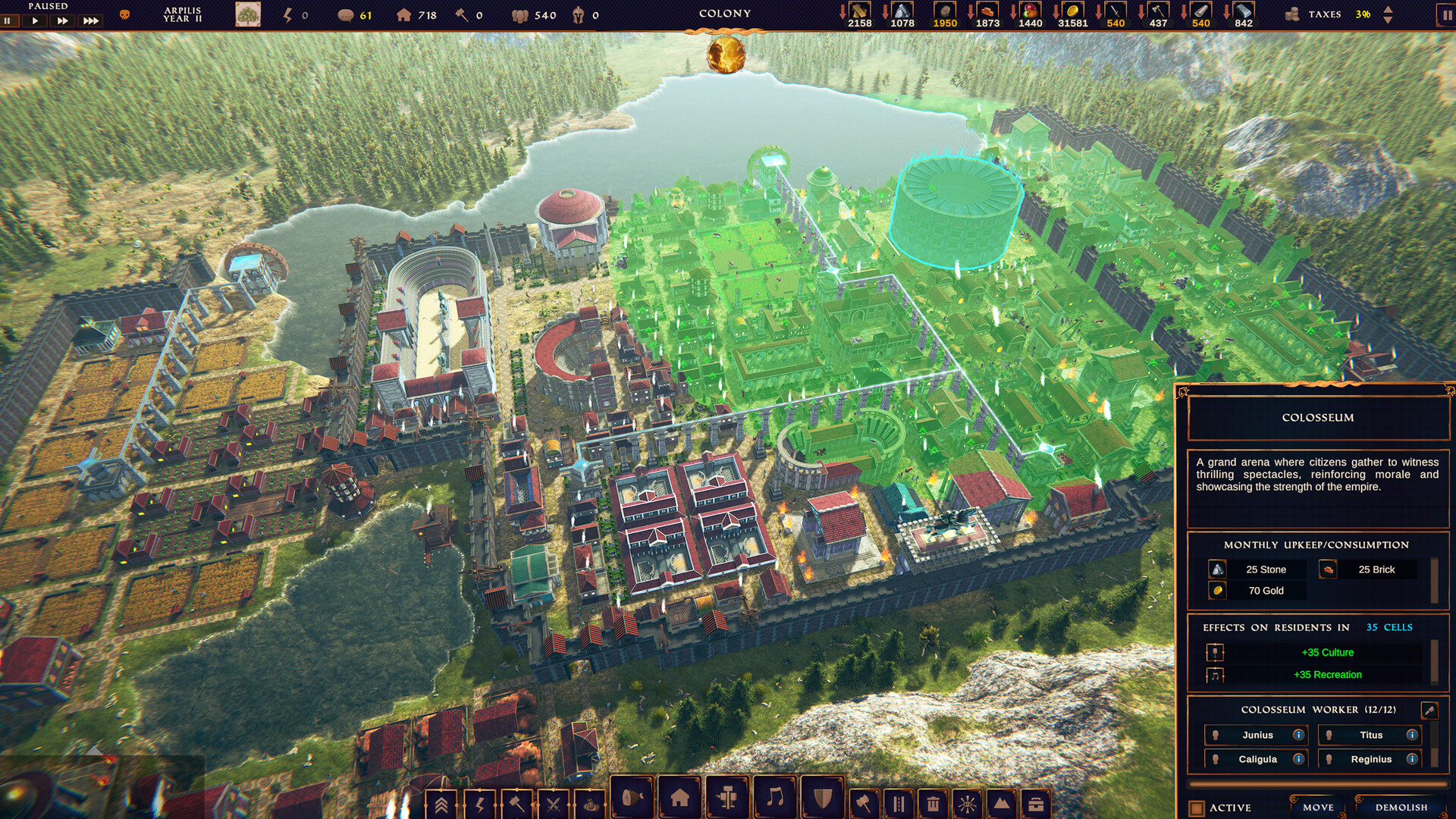 Скриншот из игры Roman Triumph: Survival City Builder - 31
