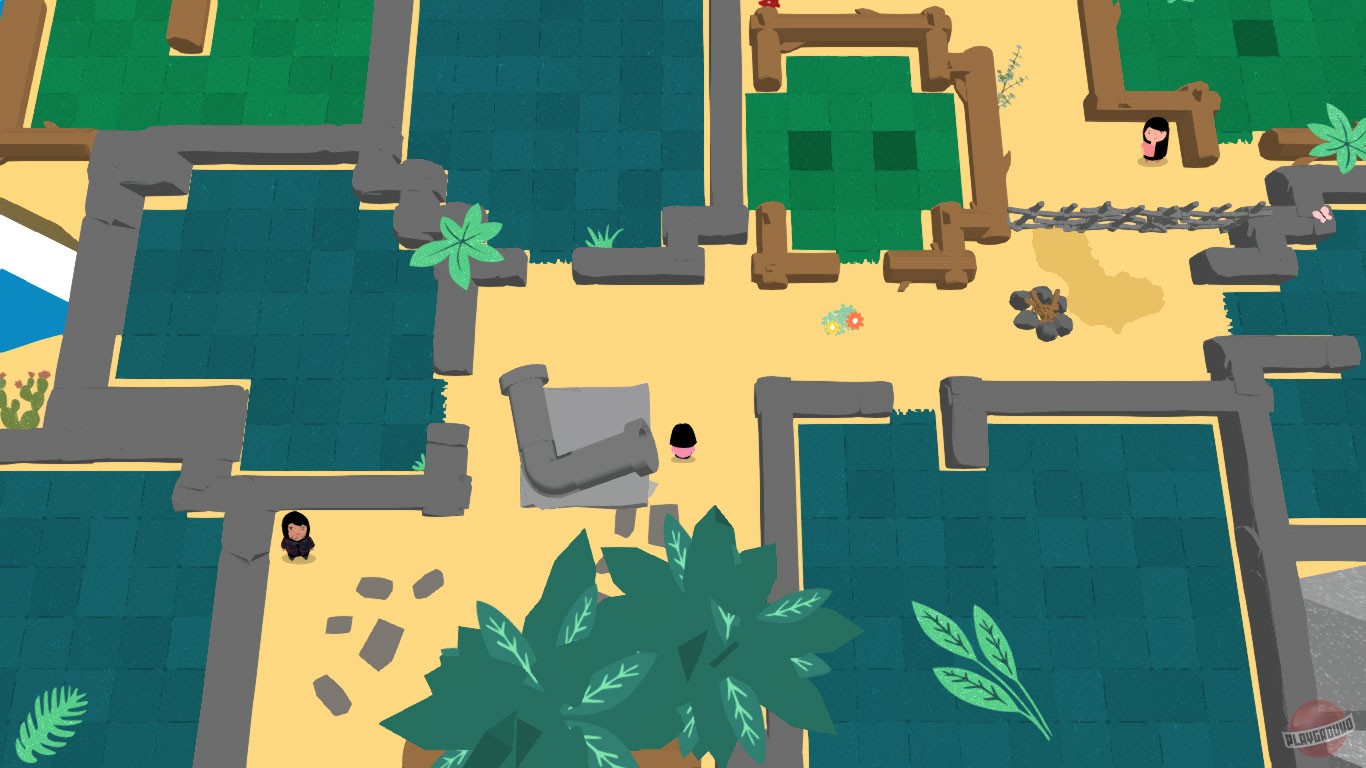 Скриншот из игры Pipe Push Paradise - 3