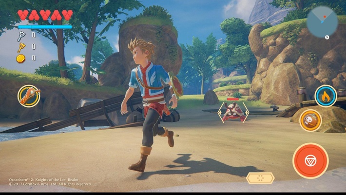 Скриншот из игры Oceanhorn 2: Knights of the Lost Realm - 3