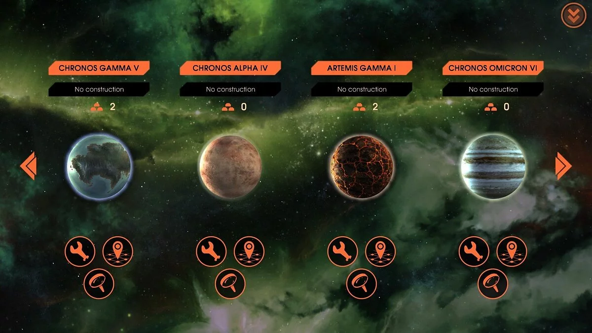 Скриншот из игры Starion Tactics - 17