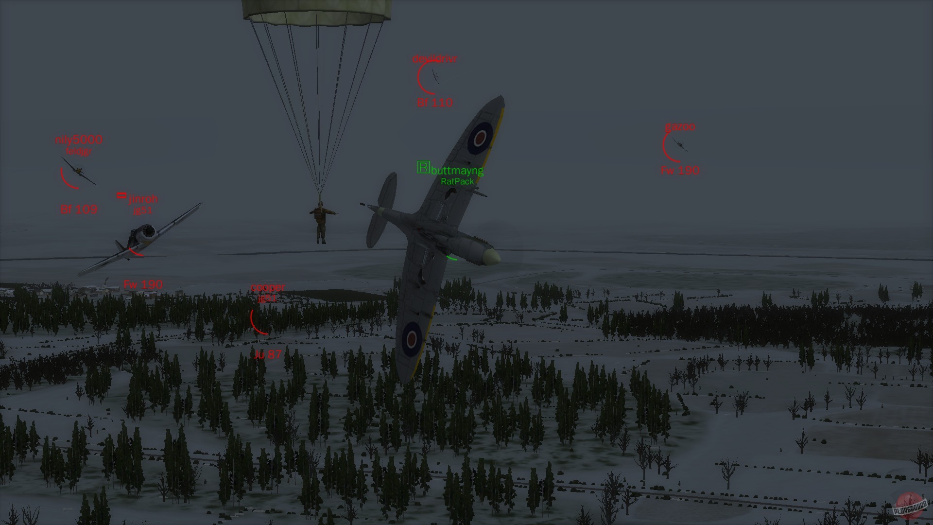 Скриншот из игры WWII Online - 41