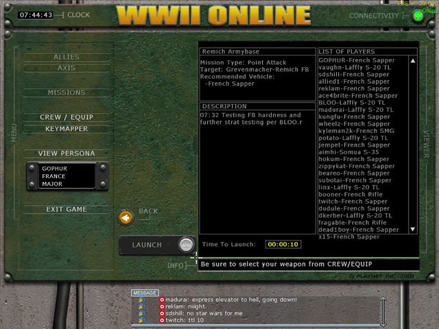 Скриншот из игры WWII Online - 184