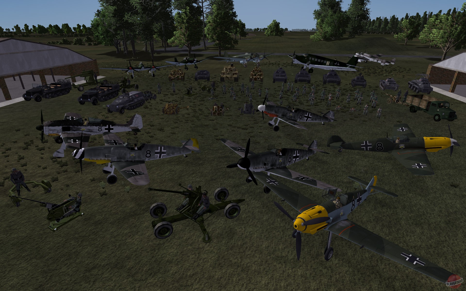 Скриншот из игры World War 2 Online: Blitzkrieg - 11