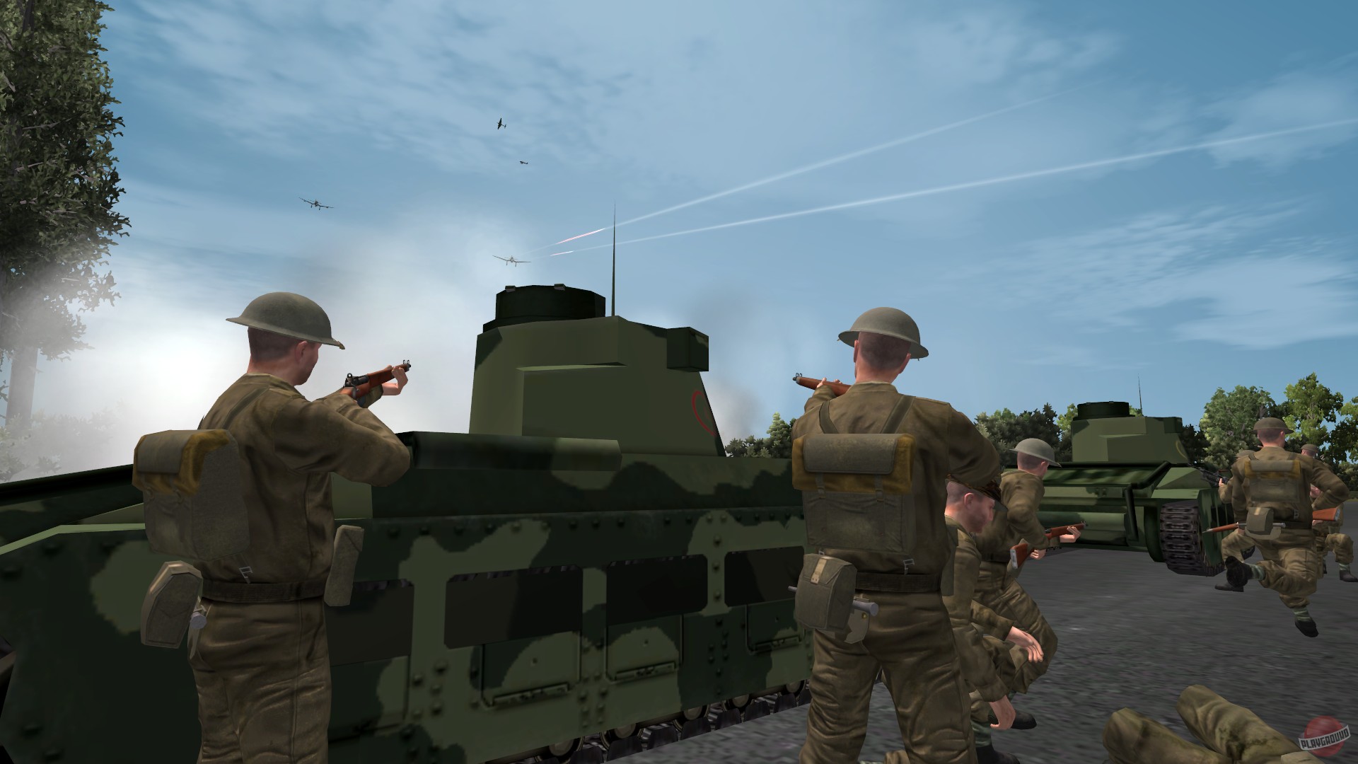 Скриншот из игры World War 2 Online: Blitzkrieg - 1