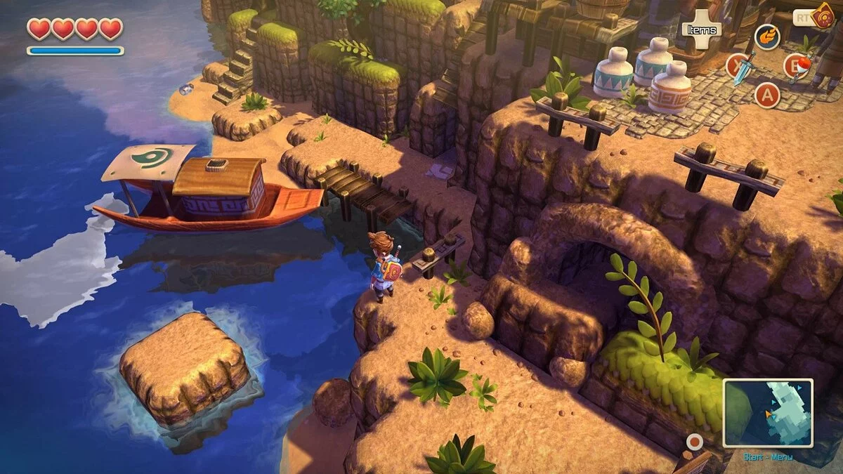 Скриншот из игры Oceanhorn: Monster of Uncharted Seas - 27