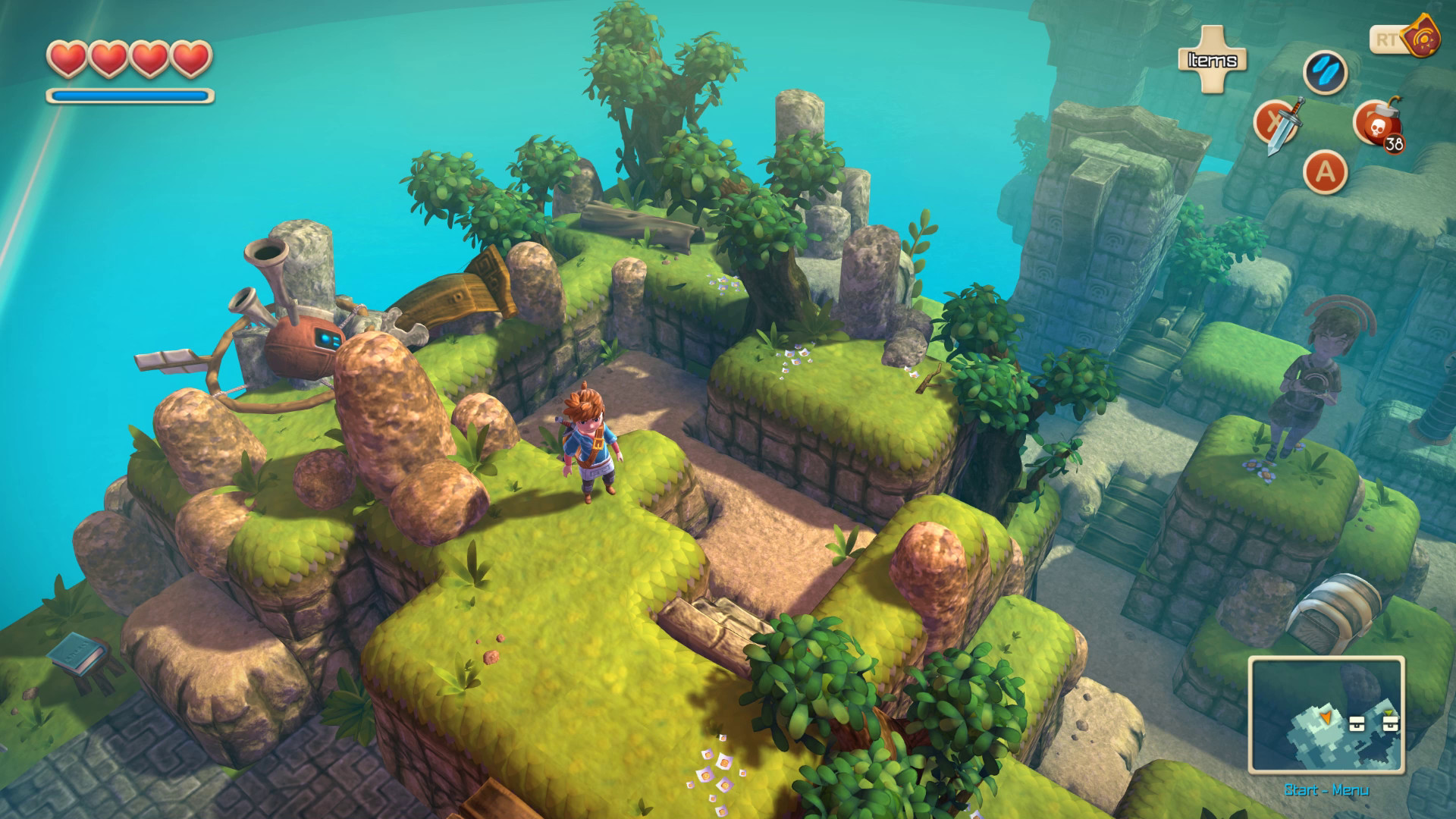 Скриншот из игры Oceanhorn: Monster of Uncharted Seas - 13