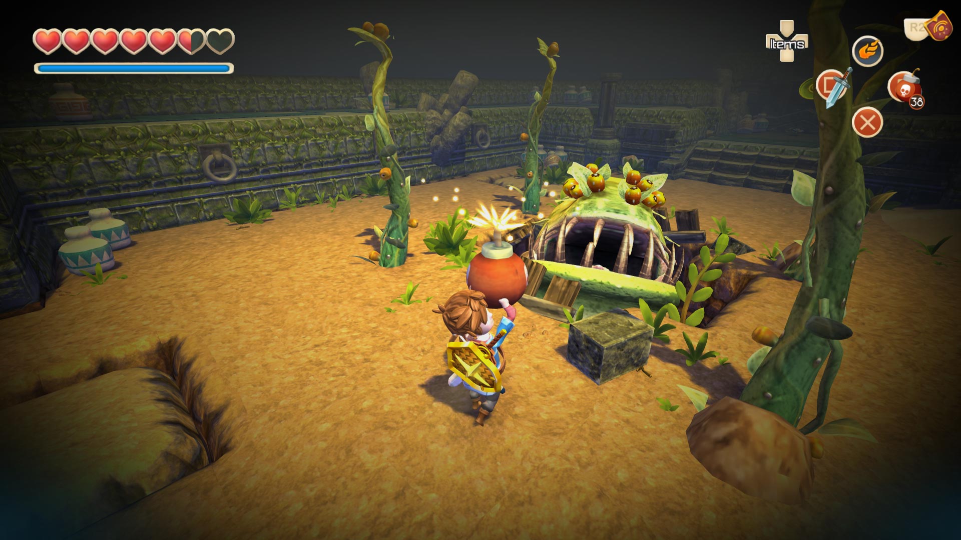 Скриншот из игры Oceanhorn: Monster of Uncharted Seas - 60