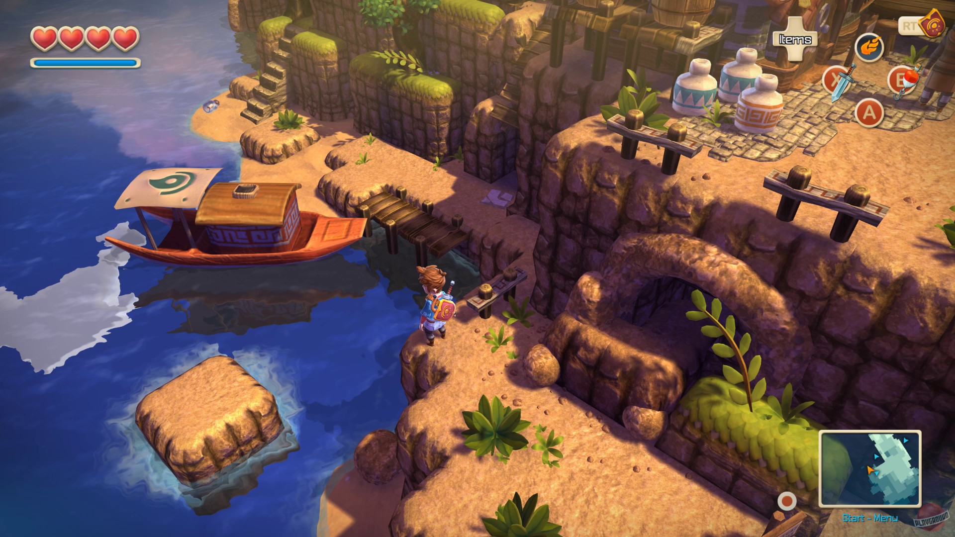 Скриншот из игры Oceanhorn: Monster of Uncharted Seas - 37