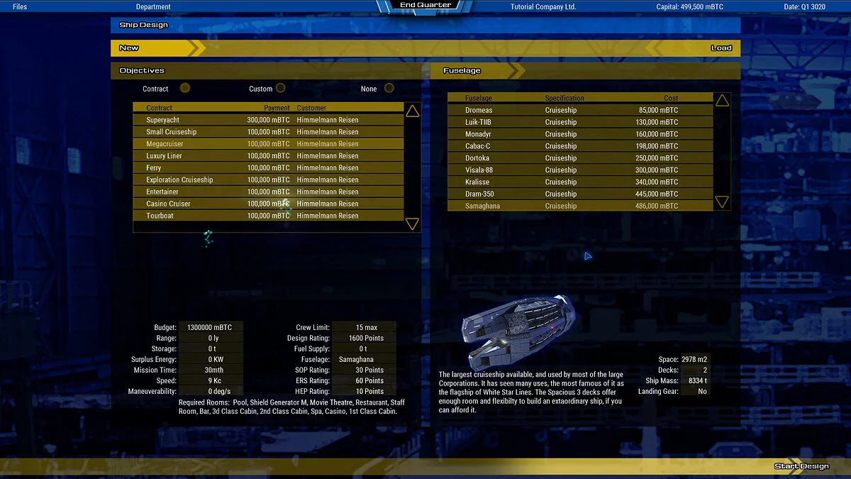 Скриншот из игры Starship Corporation - 26