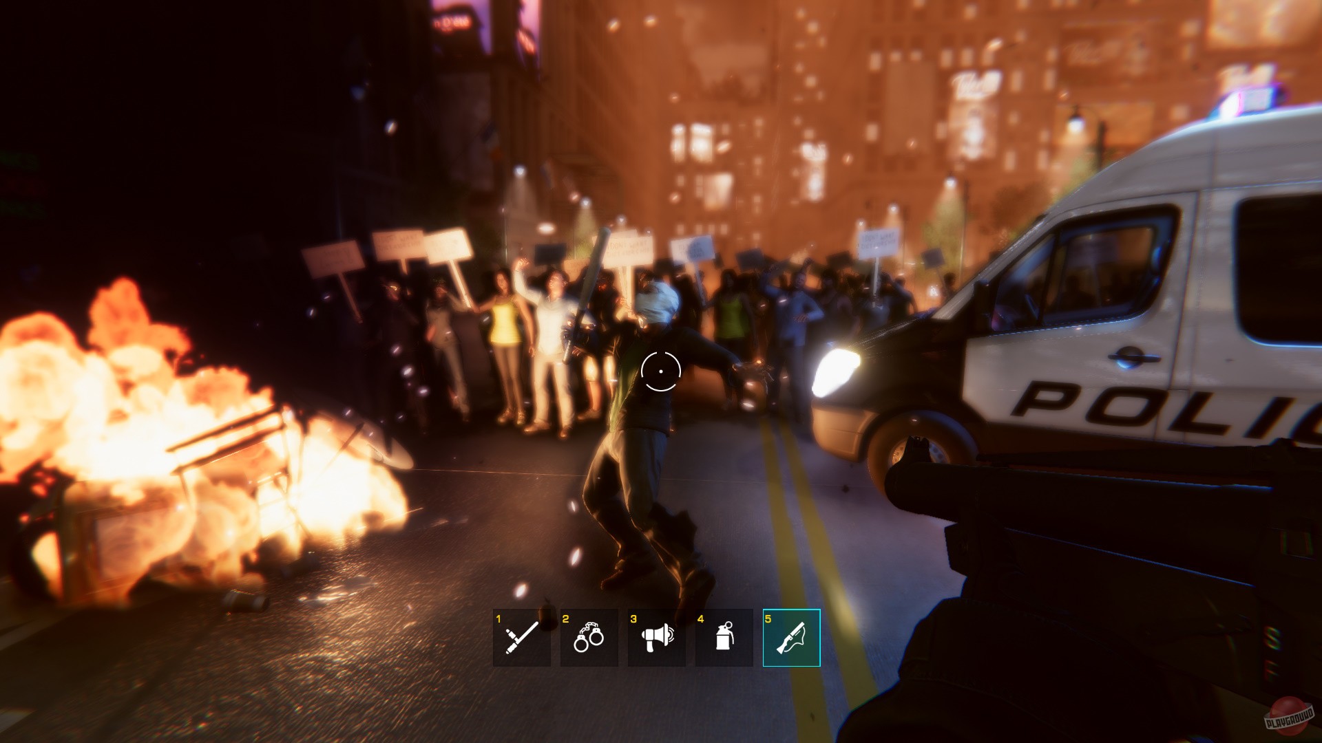 Скриншот из игры Riot Control Simulator - 12