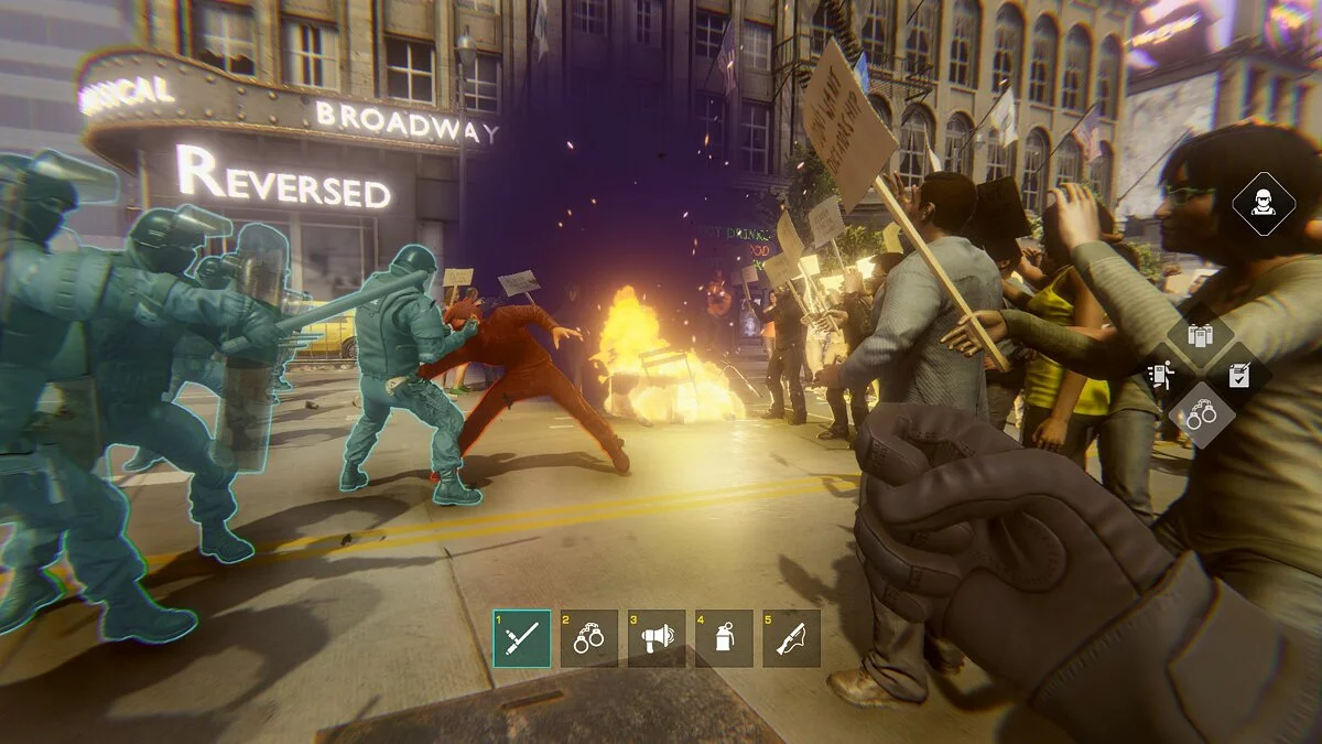 Скриншот из игры Riot Control Simulator - 8