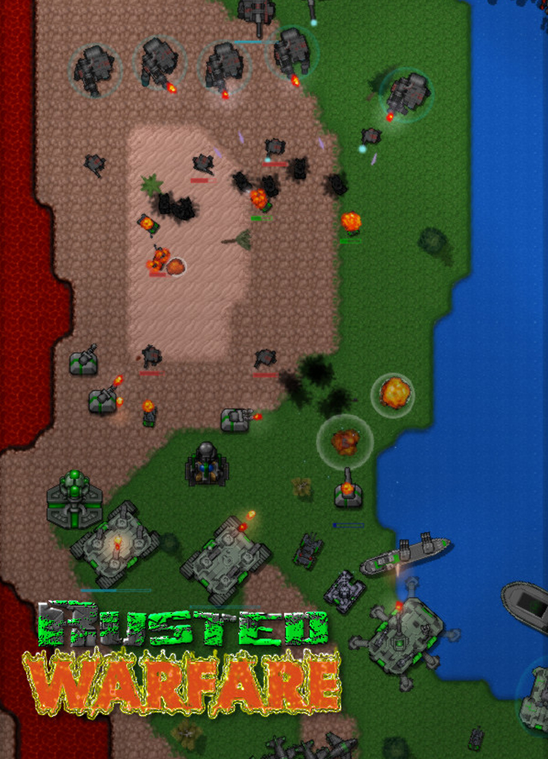 Обложка игры Rusted Warfare - RTS