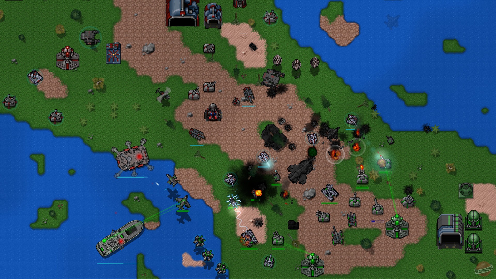 Скриншот из игры Rusted Warfare - RTS - 18