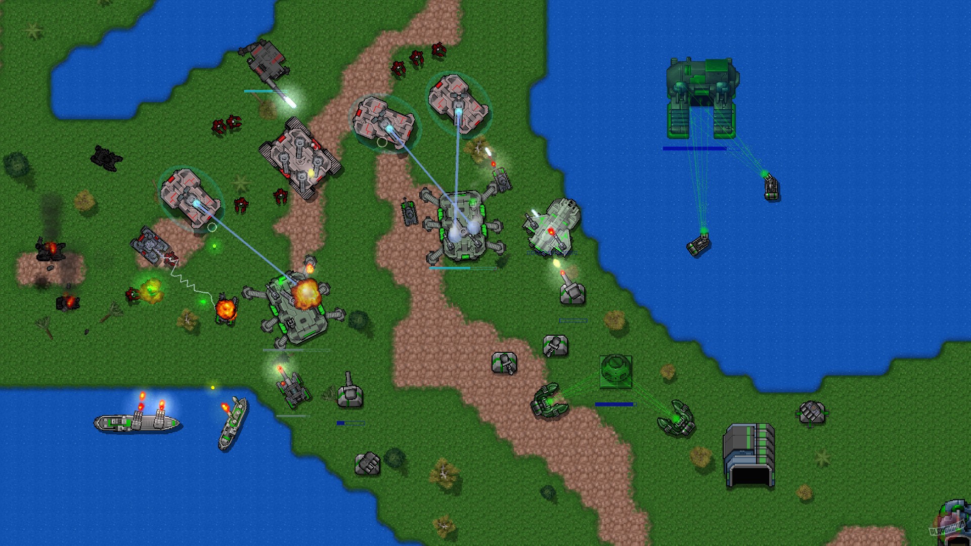 Скриншот из игры Rusted Warfare - RTS - 11