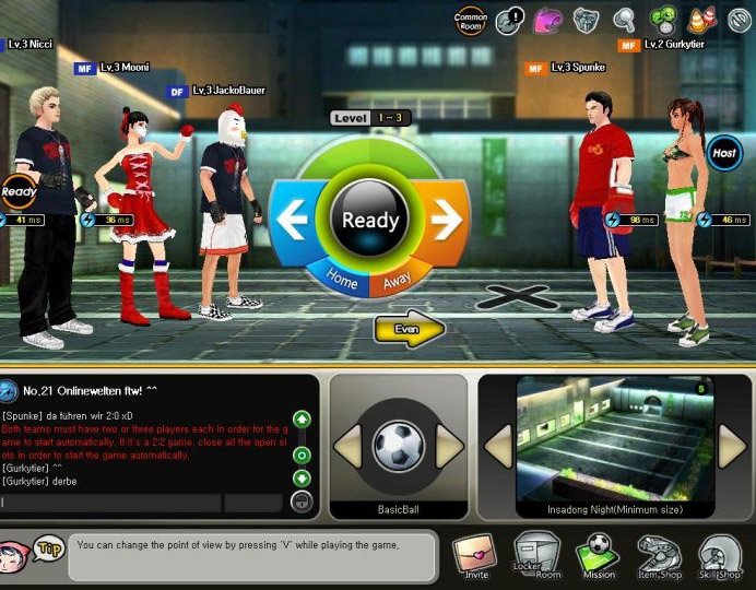 Скриншот из игры Kickster: Online Street Soccer - 2