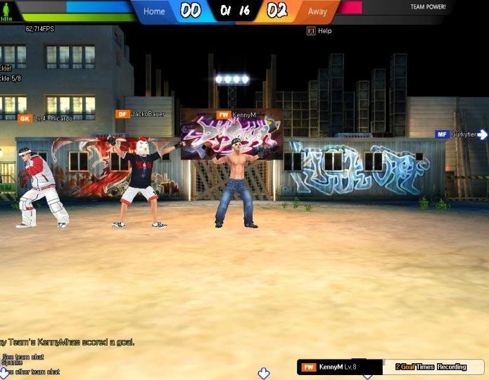 Скриншот из игры Kickster: Online Street Soccer - 4