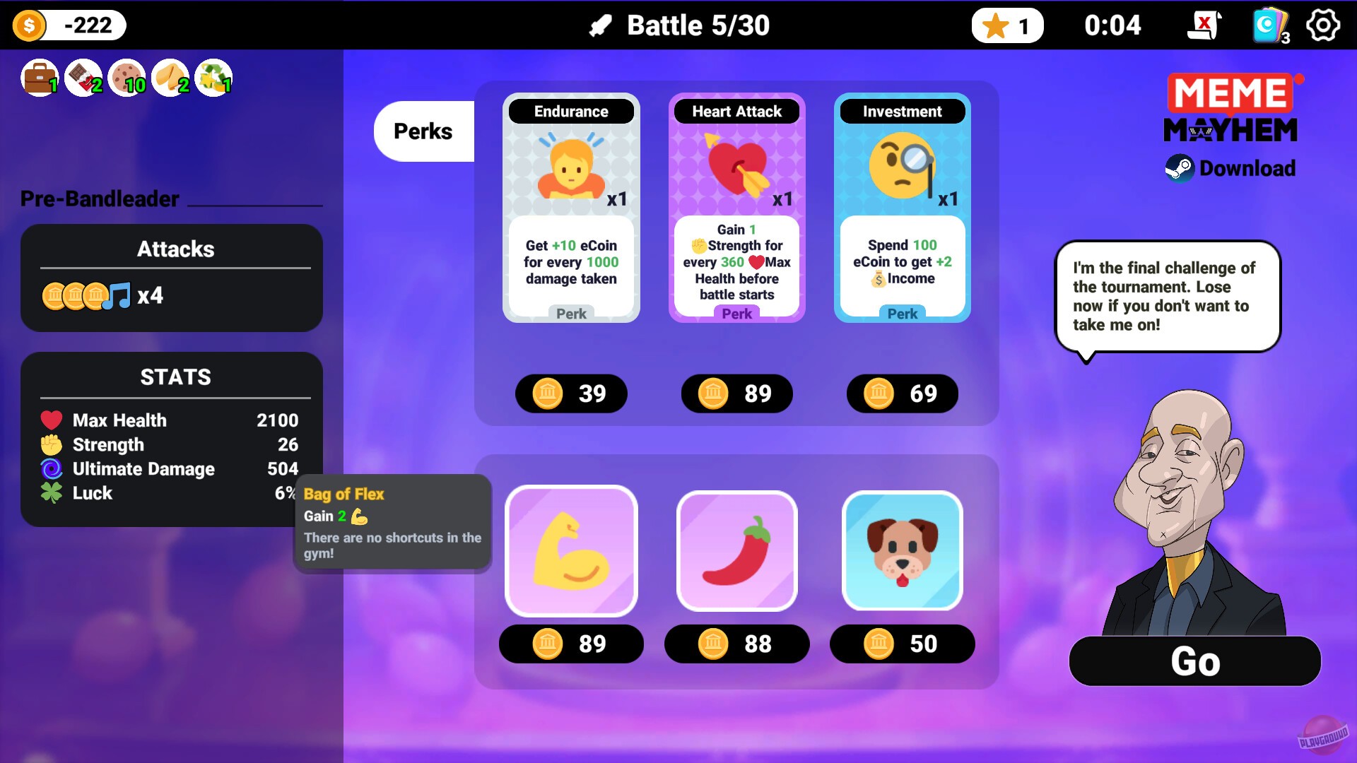 Скриншот из игры Meme Mayhem - 6