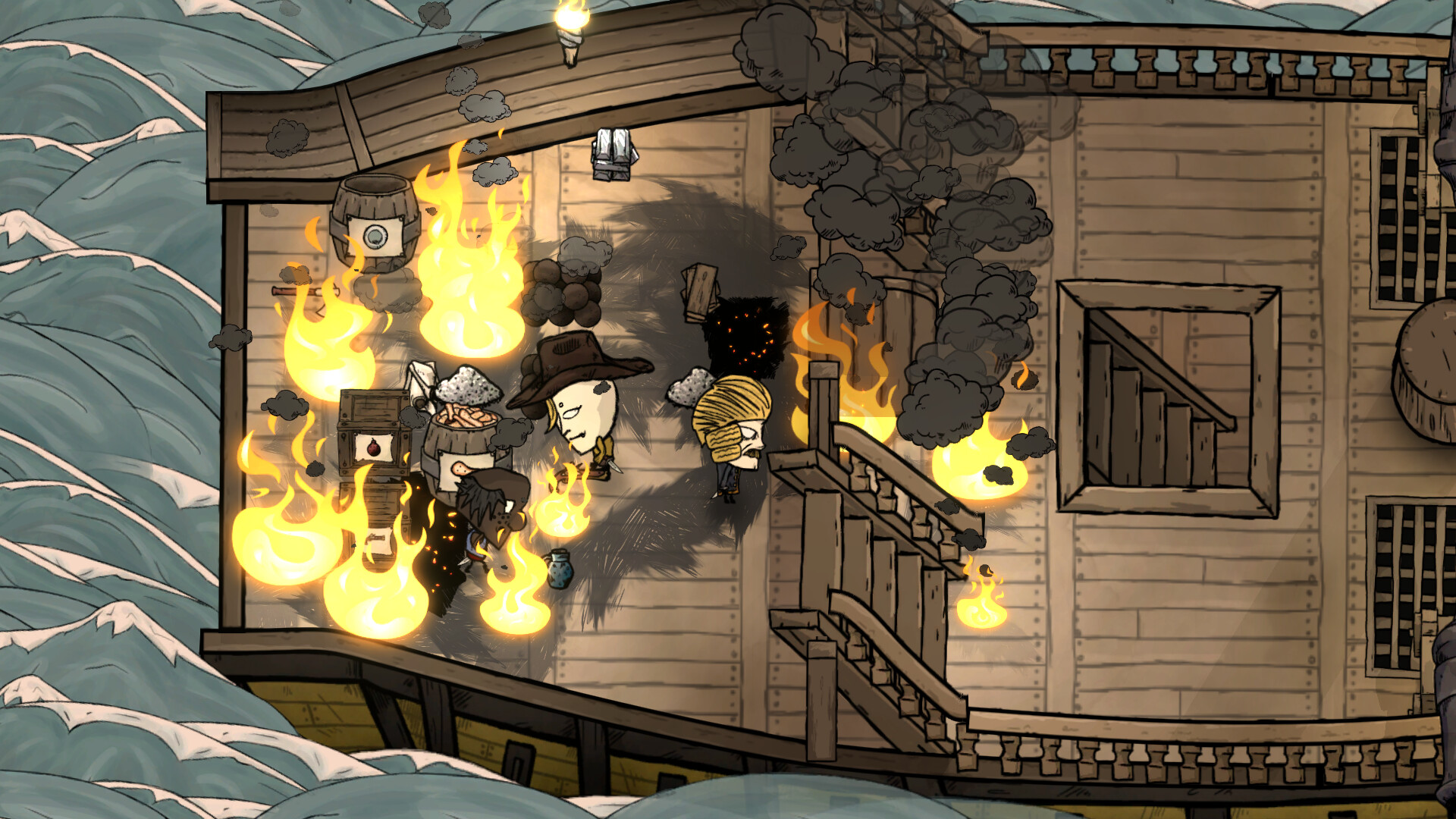 Скриншот из игры Cursed Crew - 9