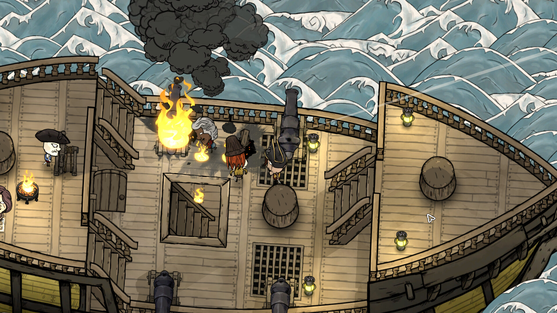 Скриншот из игры Cursed Crew - 6