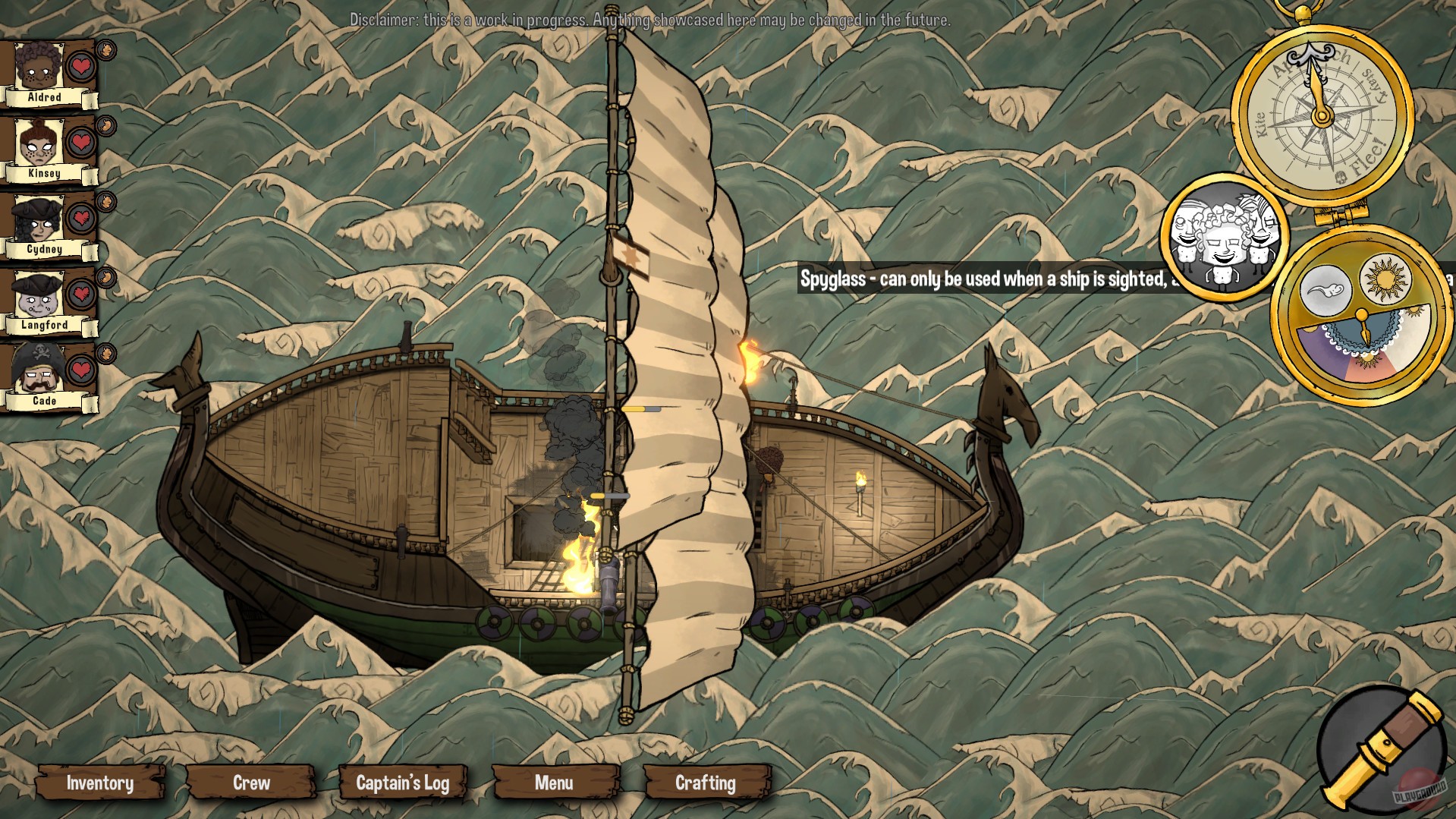 Скриншот из игры Cursed Crew - 2