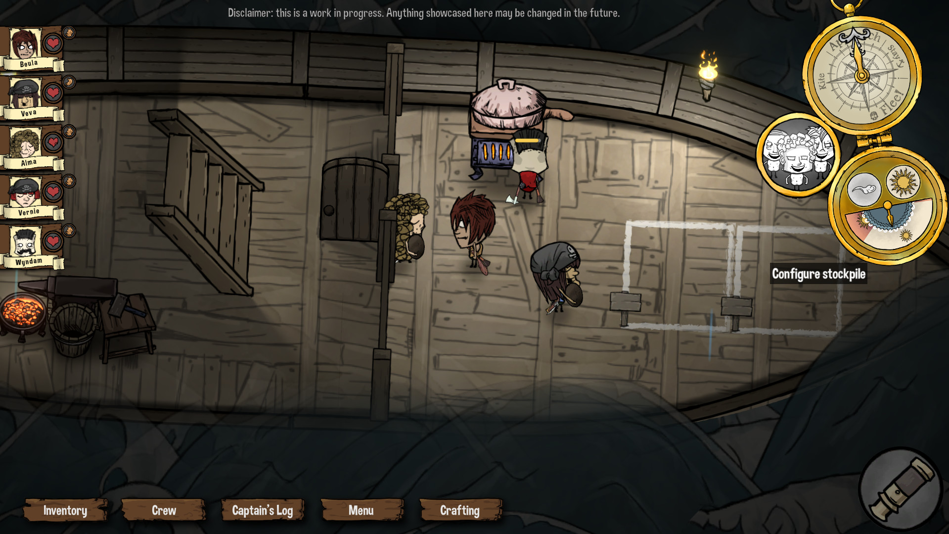 Скриншот из игры Cursed Crew - 1