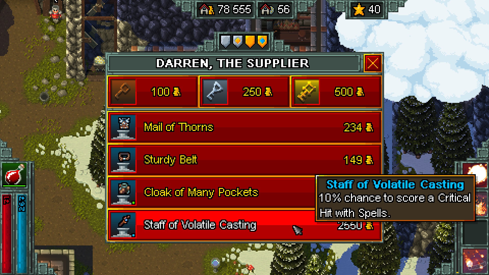 Скриншот из игры Heroes of Hammerwatch - 41