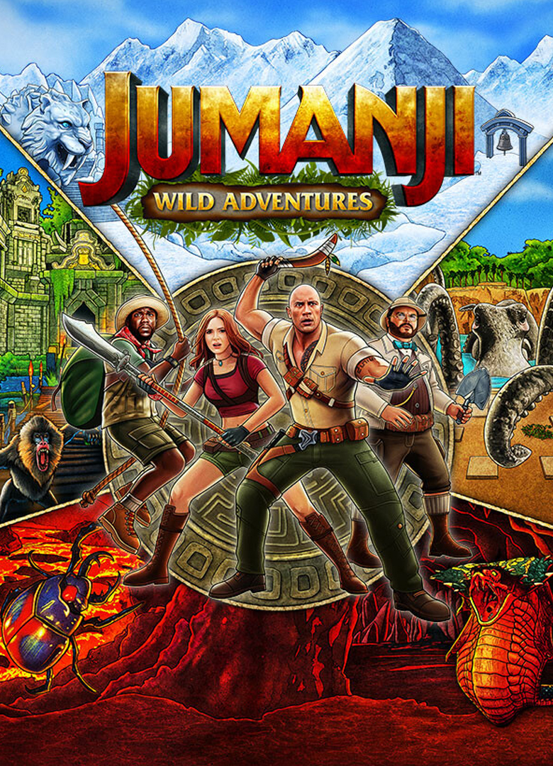 Обложка игры Jumanji: Wild Adventures