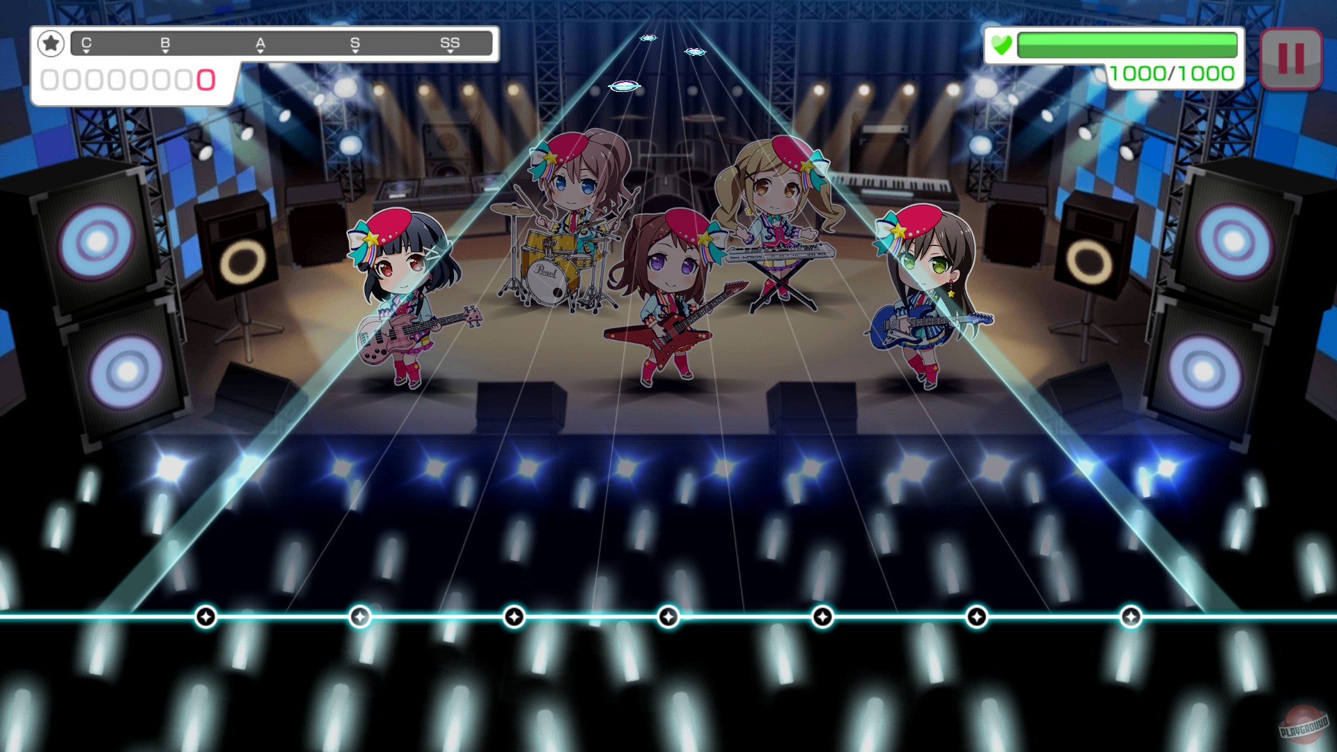 Скриншот из игры Bang Dream! Girls Band Party! - 1