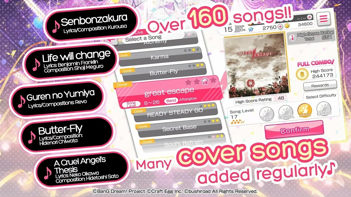Скриншот из игры Bang Dream! Girls Band Party! - 11