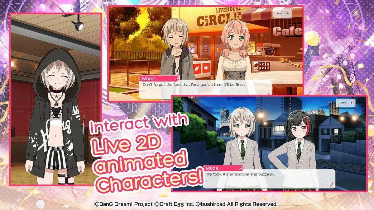 Скриншот из игры Bang Dream! Girls Band Party! - 2