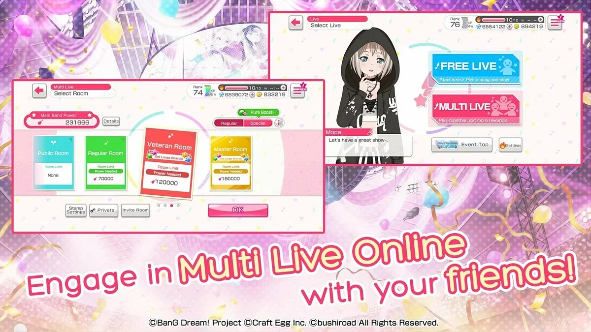 Скриншот из игры Bang Dream! Girls Band Party! - 9