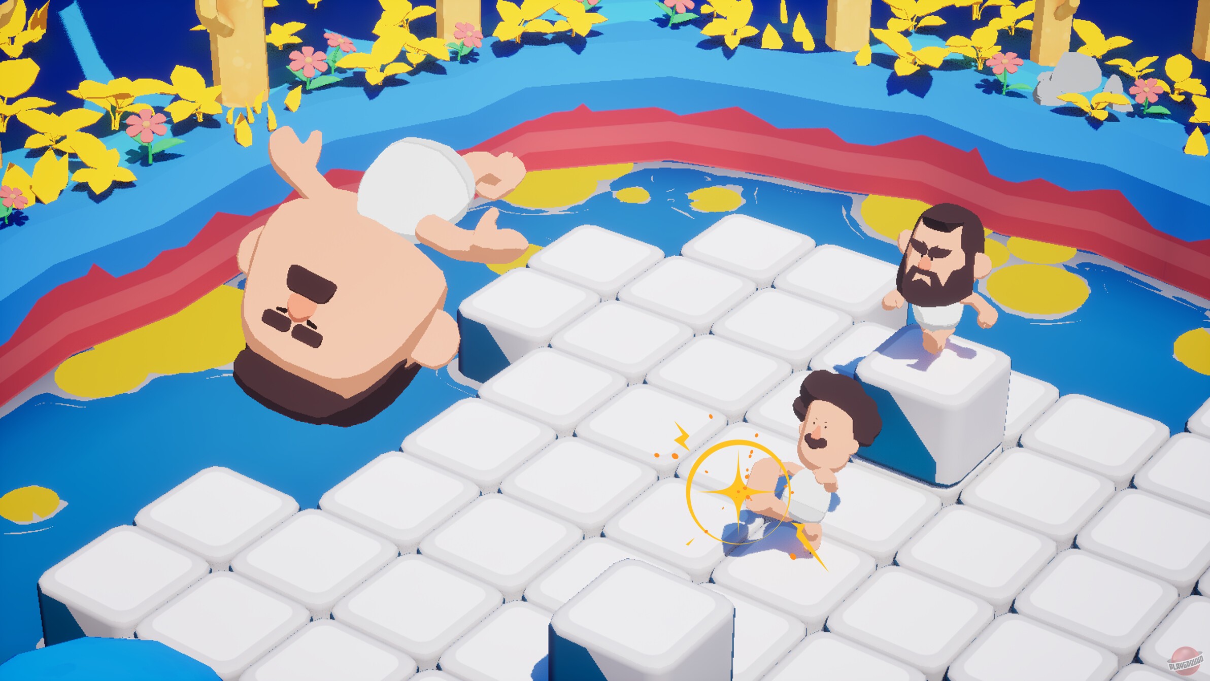 Скриншот из игры Blokes on Blocks! - 3