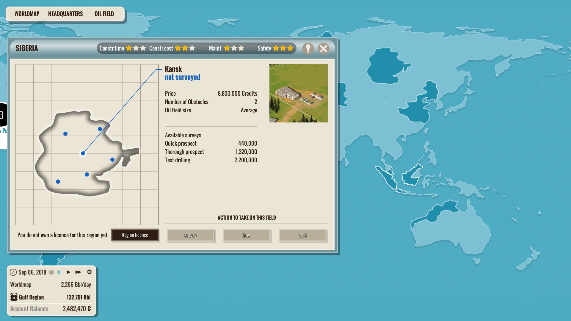Скриншот из игры Oil Enterprise - 28