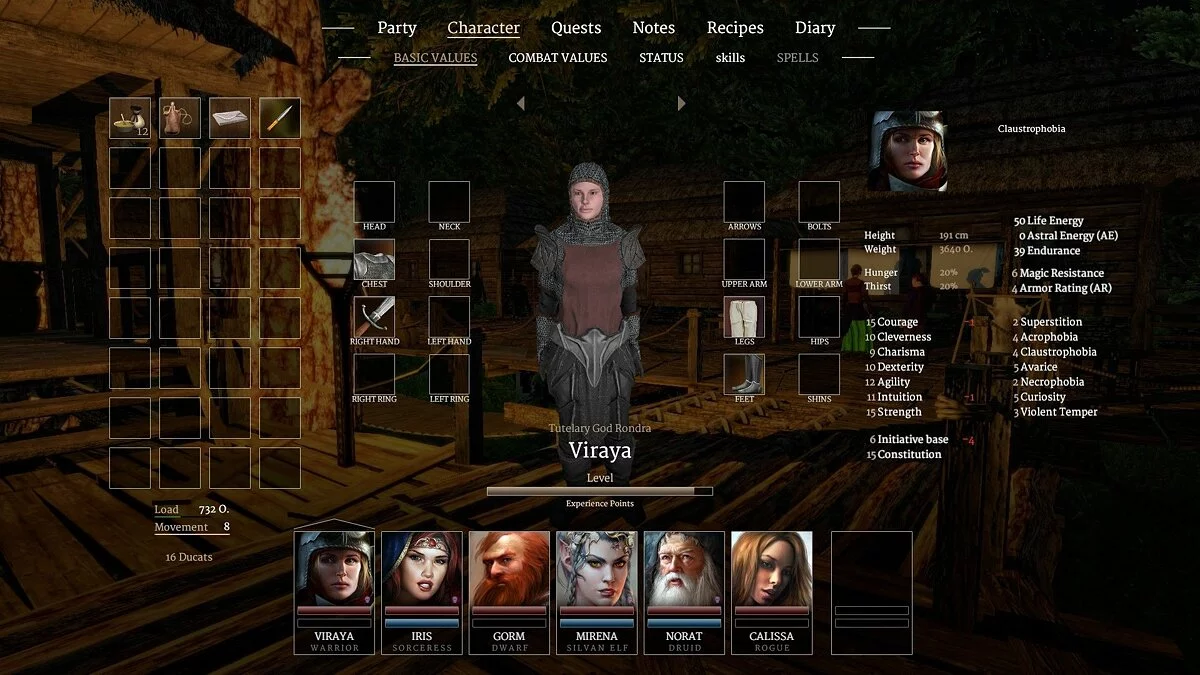 Скриншот из игры Realms of Arkania: Star Trail - 12