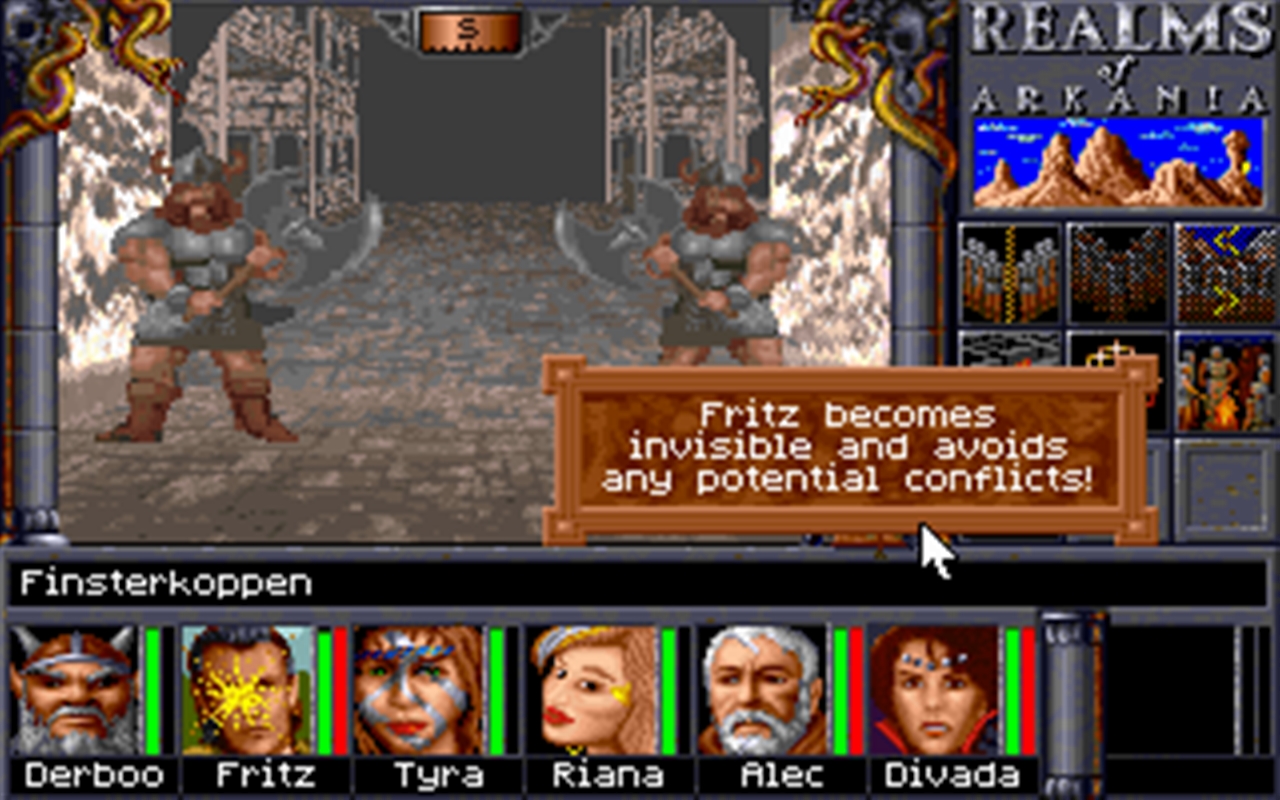 Скриншот из игры Realms of Arkania: Star Trail - 28